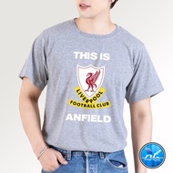 New Liverpool Red Swan Football Logo T-Shirt