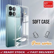 MyChoice Case For POCO F6 POCO F6 Pro Case F6 POCO F6 Pro Case Full Cover Camera transparent cover S