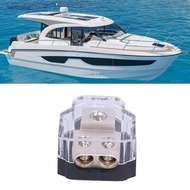 0/4 Gauge In Fuse Holder  Moisture Proof Power Distribution Block for Boats RVs Trucks