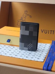 🆕👛 LV Wallet Damoflage Black 卡包 小號 男款 黑色