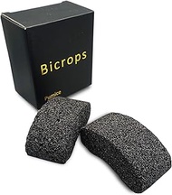 Bicrops Natural Lava Pumice Stone, Pedicure Tool, Hard Callus Dead Skin Remover, Foot File for Exfol