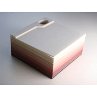 日本OMOSHIROI BLOCK紙雕模型便條紙/ 京都清水寺 華