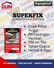 SUPERFIX AQUAPROOF SEMEN PEREKAT KERAMIK ANTI BOCOR 25KG