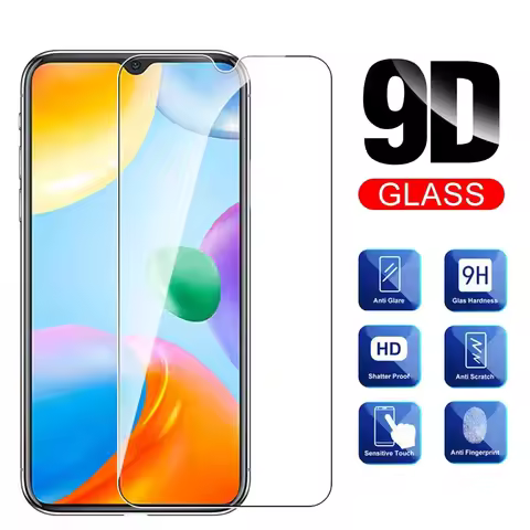 9D Tempered Glass For Xiaomi Redmi 10 2022 10X 10A 10C Glass For Redmi 9A 9C 9T Screen Protector For