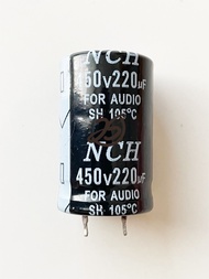 ELCO 220UF 450V (1 BUAH) KAPASITOR CAPACITOR ELCO KAPASITOR ELKO KAPASITOR 220 UF 450 V