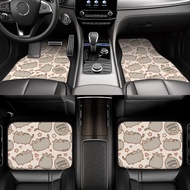 Pusheen Car floor mats Car universal high-end carpet floor mats Car floor mats 4-piece set