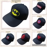 Superhero kids hat - hero Character kids hat - Superhero baseball hat kids