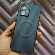REALME 9 4G 9 PRO PLUS Case Magnetic Carbon Fiber Premium Casing Cover