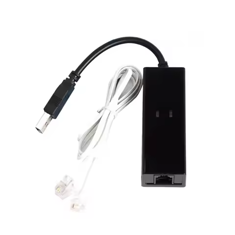 Fax Modem,Single/Dual Port USB2.0 56K External Modem Driver, Plug and Play USB Modem, Standard and E