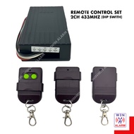 AUTOGATE GATE DOOR REMOTE CONTROL 433MHz ( receiver / remote control )