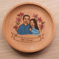 客製化物語小木碟-好朋友訂製版(快件)