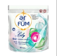 Ar Fum 5 In 1 Laundry Capsule Lily 50PCS 1PK  Original price $179.90
