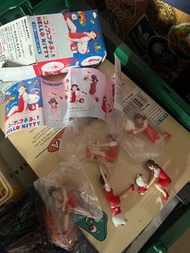 Hello kitty 杯緣子 一套5個