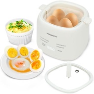 Egg Maker - Electric Egg Cooker with Auto Shut Off and Alarm- Egg Maker Machine for Hard Boiled, Sof