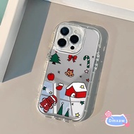 Cute Christmas Tree Mirror Phone Case For Vivo X300 X200 Pro Mini X200S X100 X100S X90 X90S X80 X70 