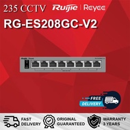 RG-ES208GC-V2, Non-PoE Switch Smart Cloud 8-Port Gigabit DimmerYANG