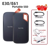 Extreme Portable E61/E30 External Solid State Drive (1TB/2TB) Dual-use for Phone and Computer Apple 