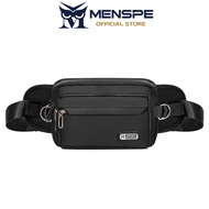 MENSPE  กระเป๋าคาดหน้าอกแฟชั่น กระเป๋าคาดเอว กระเป๋ากีฬากันน้ำสำหรับผู้ชาย กระเป๋าอเนกประสงค์