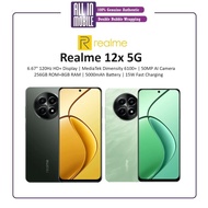 [Malaysia Set] Realme 12x 5G (256GB ROM | 8GB+8GB RAM) Official Warranty By Realme Malaysia