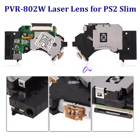 10PCS High Quality For PS2 Slim Laser Lens Reader Optical PVR 802 802w 7000x 7500x 7700x 7900x 9000x