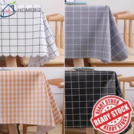 Alas Meja PVC Kalis Air & Minyak Boleh Guna Semula | Rekaan Nordic Minimalis & Mesra Kulit Berkualit