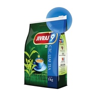 Jivraj 9 CTC Tea Leaf, Premium Assam Tea Leaves, Crush-Tear-Curl Tea Leaf Process, Pack of 1