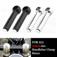 2Inches 3Inches 4Inches 5Inches 25MM Motorcycle Handlebar Clamp Riser Rise Bar Mount FOR Harley Davi