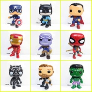 Funko POP AVENGERS - Miniature Spiderman Iron Man Hulk Black Panther Toy Display