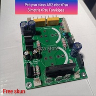 AB 2elco class PSU Kit + Symmetrical PSU + double layer pcb PSU Fan.