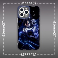 Square Edge iPhone Case Samsung Xiaomi Oppo Anime Kimetsu no yaiba Demon Slayer Sword Character Igur