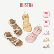 DUSTO Thick-Soled Sandals Women's Heightened Thick-Heeled Sandals DW25X0255A