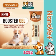 AEIOU😺 Nanovet Pet Booster Gel Supplement Multi Vitamin for Cat and Dog 125gm