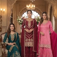 Indian kurti dress, Indian Sharara dress PremiumELEGAN Wanita Suitable for Graduation, Party