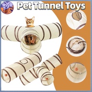 Rainbow Cat Tunnel Foldable Kitten Puppy Rabbit Ferret Play Toys Interactive Pet Toys Tunnel Toys