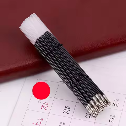 Universal Red Black Stationery Office Replacement Refill School Supplies Roller Pen Ballpoint Pen Pe