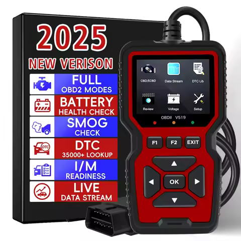V519 ELM327 OBD2 Code Reader Engine Fault Reading Data Automotive Fault Diagnosis Tools Instrument D