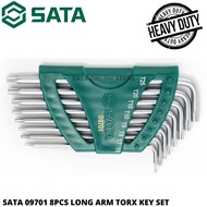 SATA 09701 8PCS LONG ARM TORX KEY SET / TORX KEY / STAR KEY / HEX KEY / ALLEN KEY / TOOLS SET / TOOL