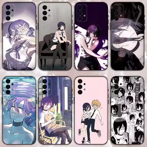 C-Chainsaw Man R-Reze Phone Case For Samsung Galaxy A73,31,32,72,41,53,52,71,22,5G,Note,J7,8,9 Soft 