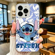 Cute Cartoon Stitch Angel Magsafe Phone Case For iPhone 17 Pro Max 17E 11 12 13 14 15 16 Pro Max Plu