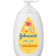 Johnson's Baby Milk + Oat Lotion 500ml