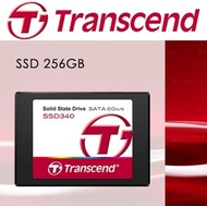 Transcend SSD SATAIII 6Gb/s SSD340 256GB FREE 3.5 Bracket fast transfer speed compact and lightweight 3 years warranty