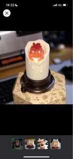 哈爾移動城堡蠟燭造型