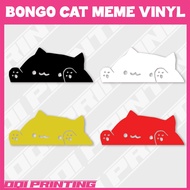 BONGO CAT Cute Kuching Meme Vinyl sticker oracal Cutting Cat Sticker For Car Motorcycle Accessories