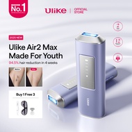 Ulike Air2 MAX ice cooling Hair Removal 94.5% Hair reduction within 4 weeks