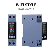 Tuya WiFi 9in1 Power Meter AC Energy Meter APP Control 100-290V/40A Voltage and Current Meter Electr