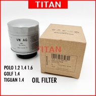 VOLKSWAGEN POLO 1.2 1.4 1.6 GOLF 1.4 TIGGUAN 1.4 OIL FILTER OEM 03C115561H