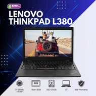 NoteBook Lenovo ThinkPad L380 i7 gen 8 / 8GB / SSD 120GB จอ 13นิ้ว โน๊ตบุ๊คมือสอง NBมือสอง Used lapt