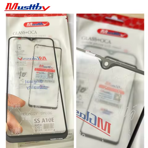 10PCS Musttby Front Glass Lens Screen Touch panel with OCA For Samsung S24FE F15 5G F05 A16 A06 S20F