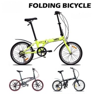 X6 Foldable Bicycle Shimano 7-speed 20/22 inch Folding Bicycle Aluminum Frame Ultra Light 52T Folding Bike