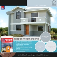 Nippon Paint Weatherbond (GREY Series) Exterior Wall Paint 1L